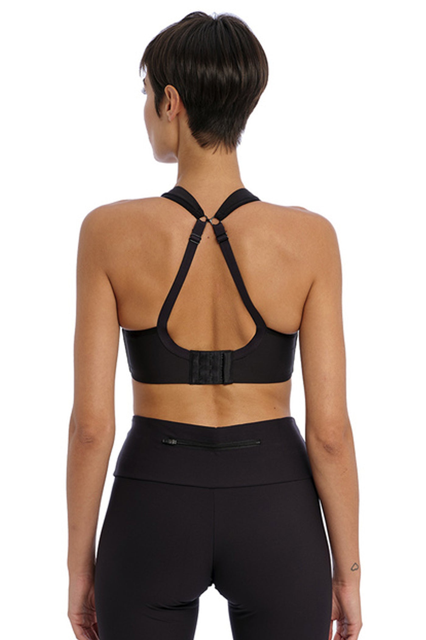 High-Octane Sports Bra Black