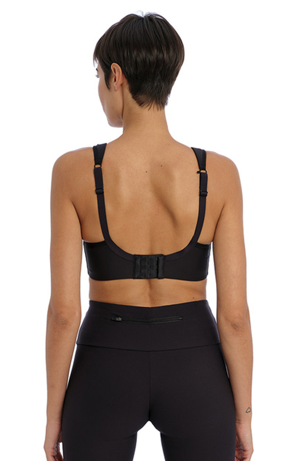 High-Octane Sports Bra Black