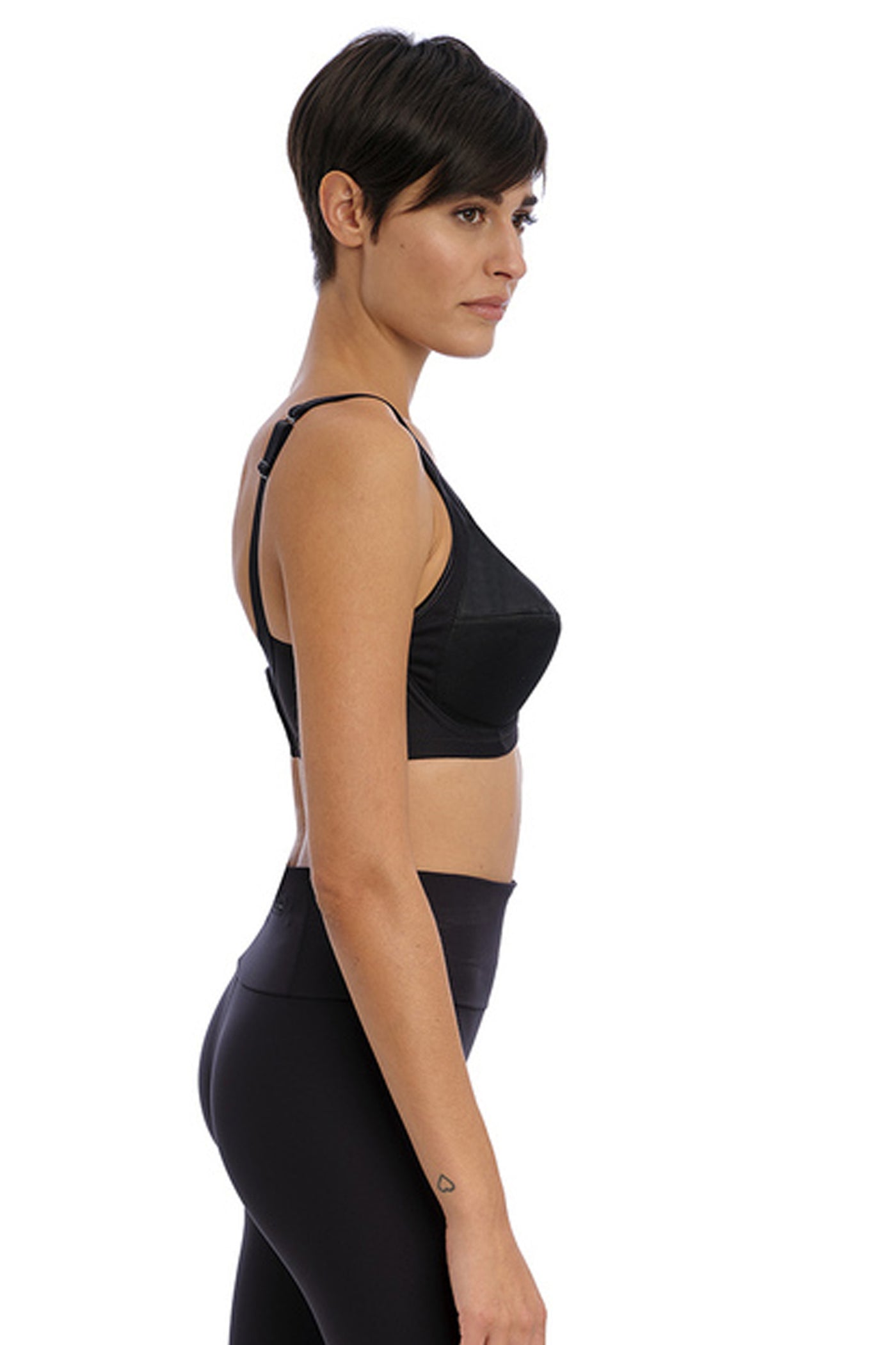 High-Octane Sports Bra Black