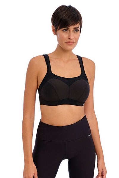 High-Octane Sports Bra Black