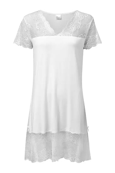 Holiday Nightdress Lace Off-White