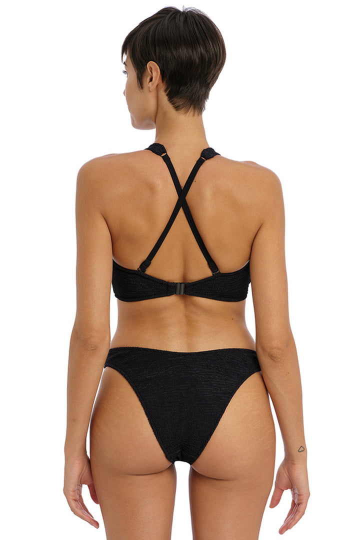 Ibiza Waves Bralette Bikini Top Black