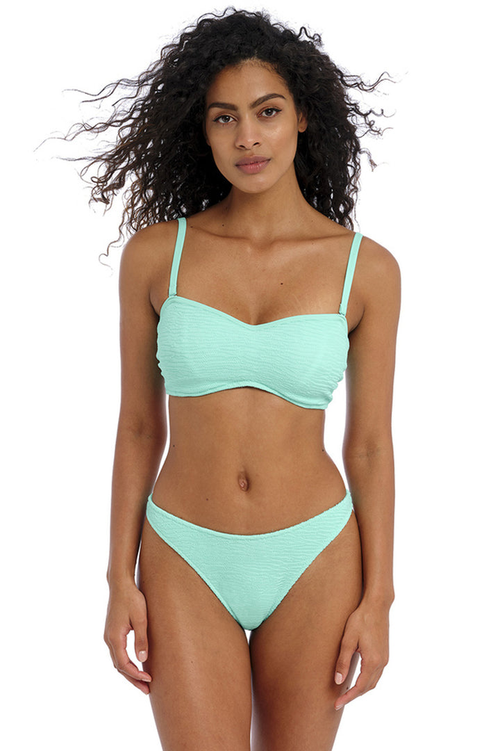 Ibiza Waves Bandeau Bikini Top Frozen