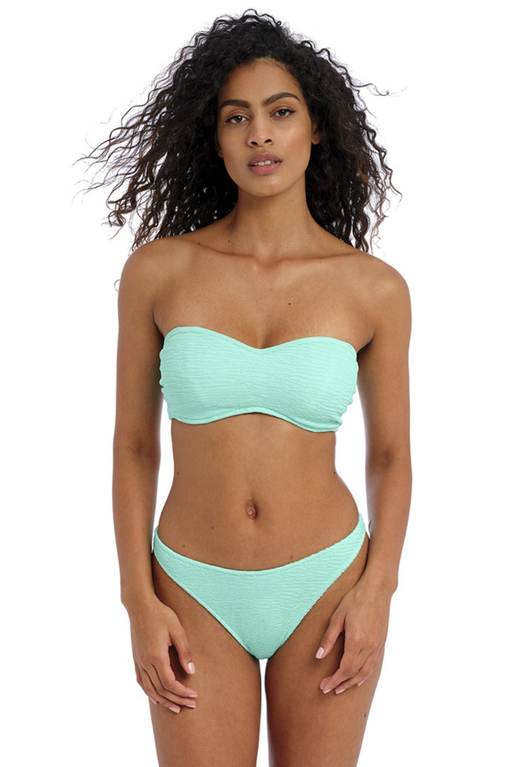 Ibiza Waves Bandeau Bikini Top Frozen