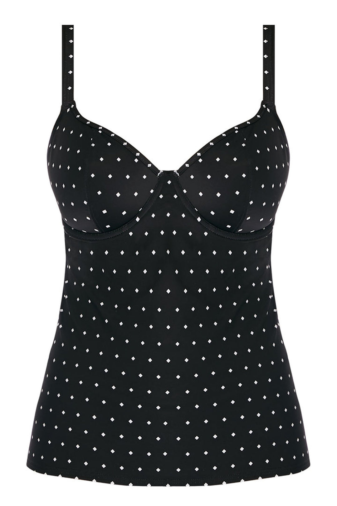 Jewel Cove Tankini Black Dot