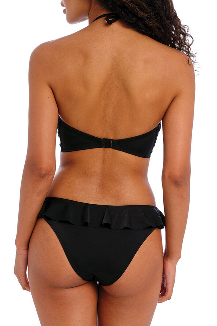 Jewel Cove Bandeau Bikiniöverdel Enfärgad Svart