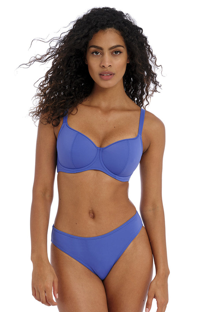 Jewel Cove Balconette Bikinitopp Plain Azure