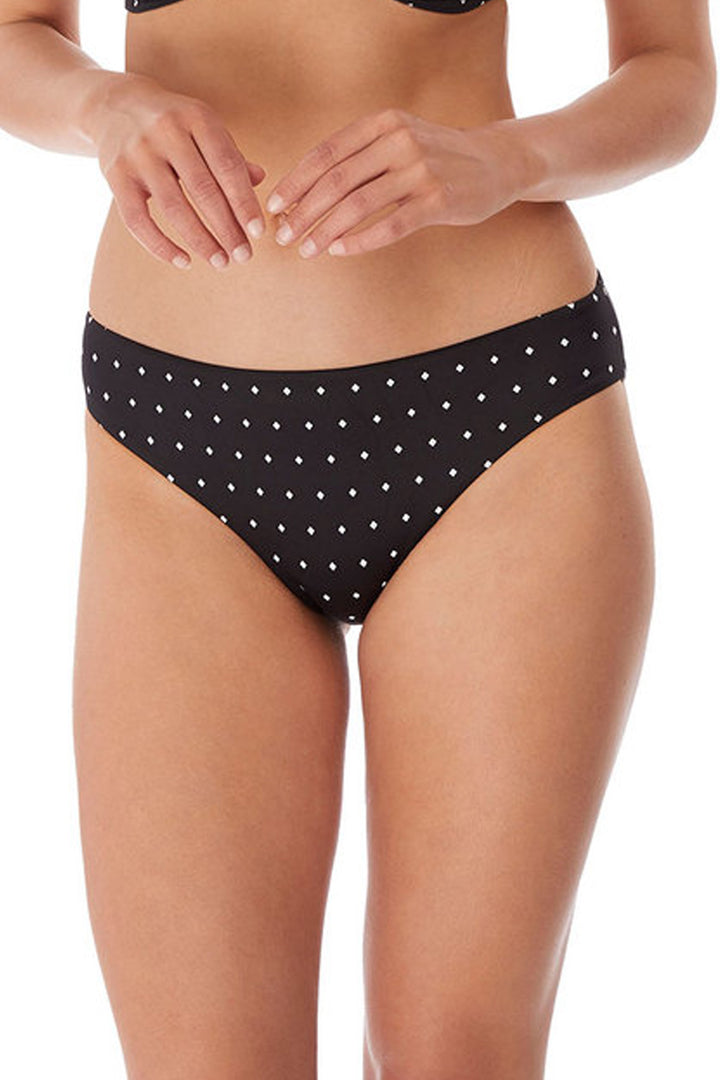 Jewel Cove Bikini Brief Black Dot