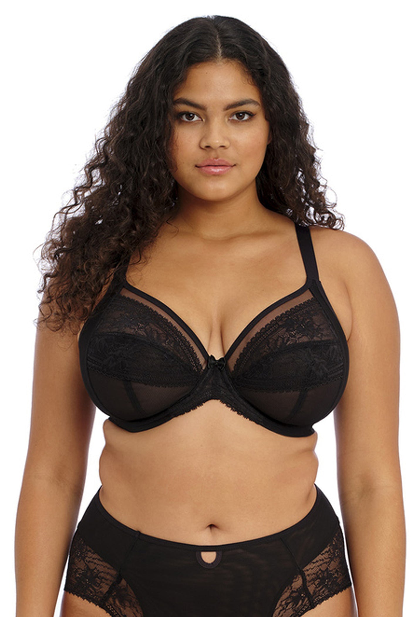 Kendra Plunge Bra Black