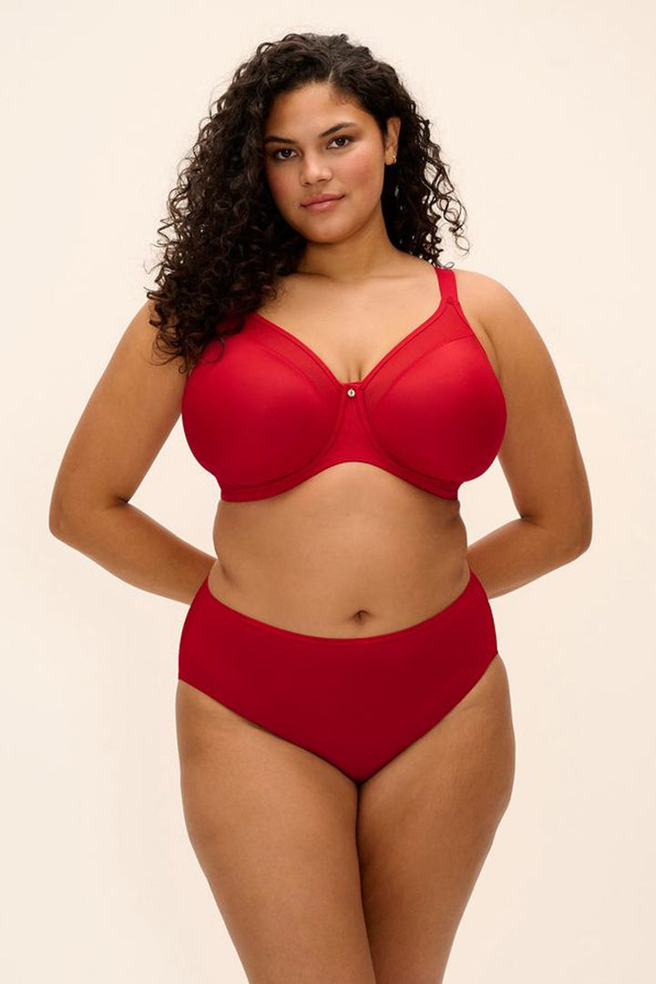 Smooth Ovadderad Helkupa Haute Red