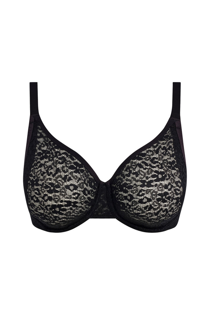 Serenne Moulded Non Padded Bra Black