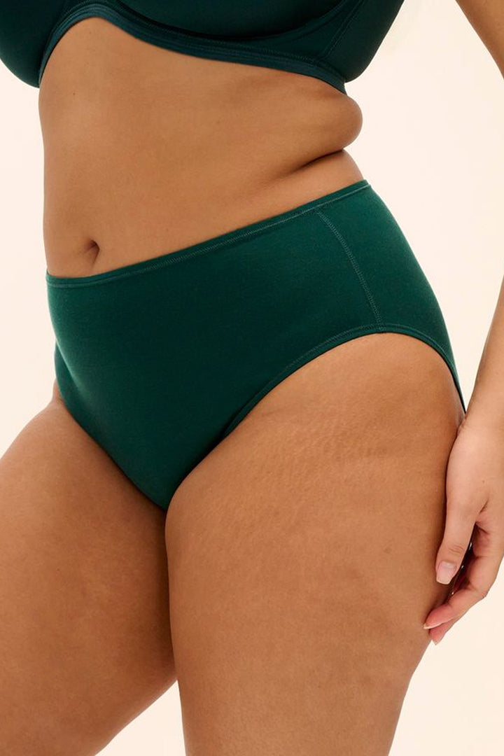 Smooth Full Brief Deep Emerald