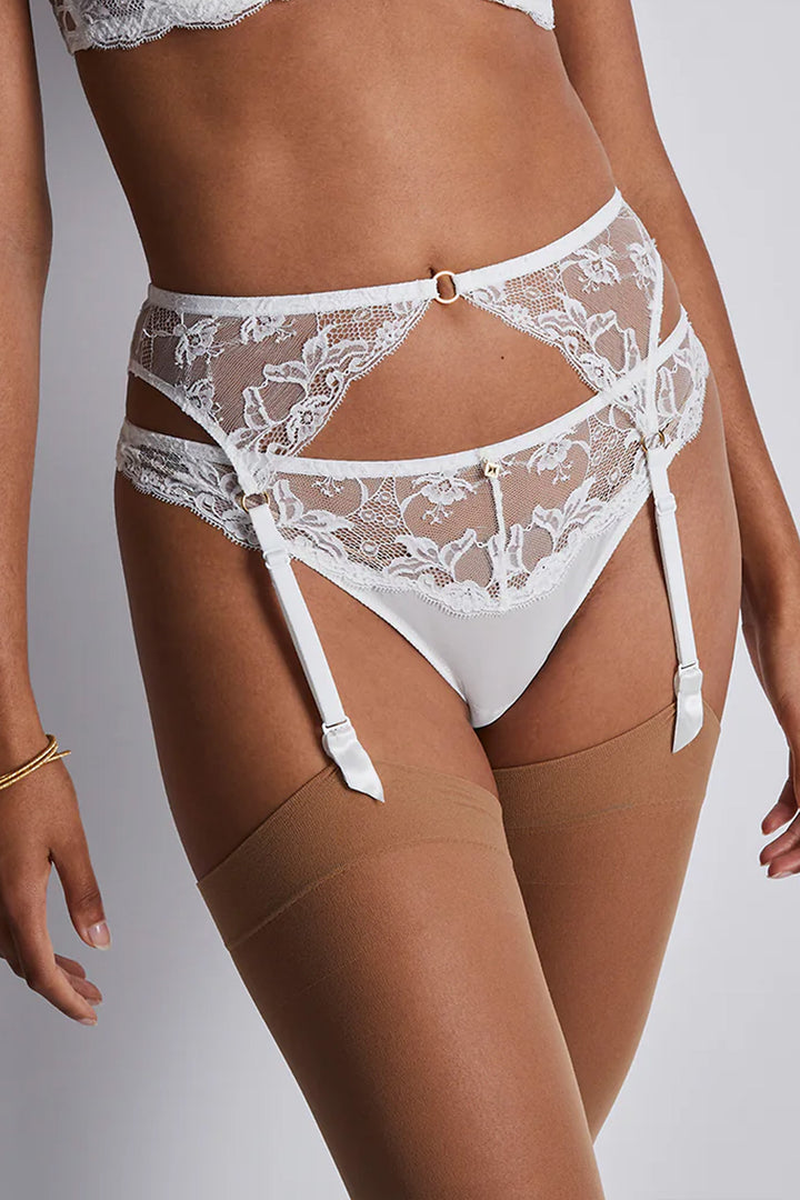 Kiss of Love Suspender belt Opale