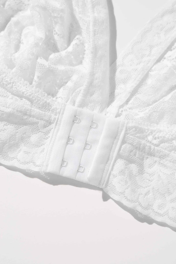 Lace Bralette Coconut White