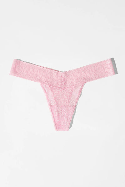 Lace Thong Candy Pink