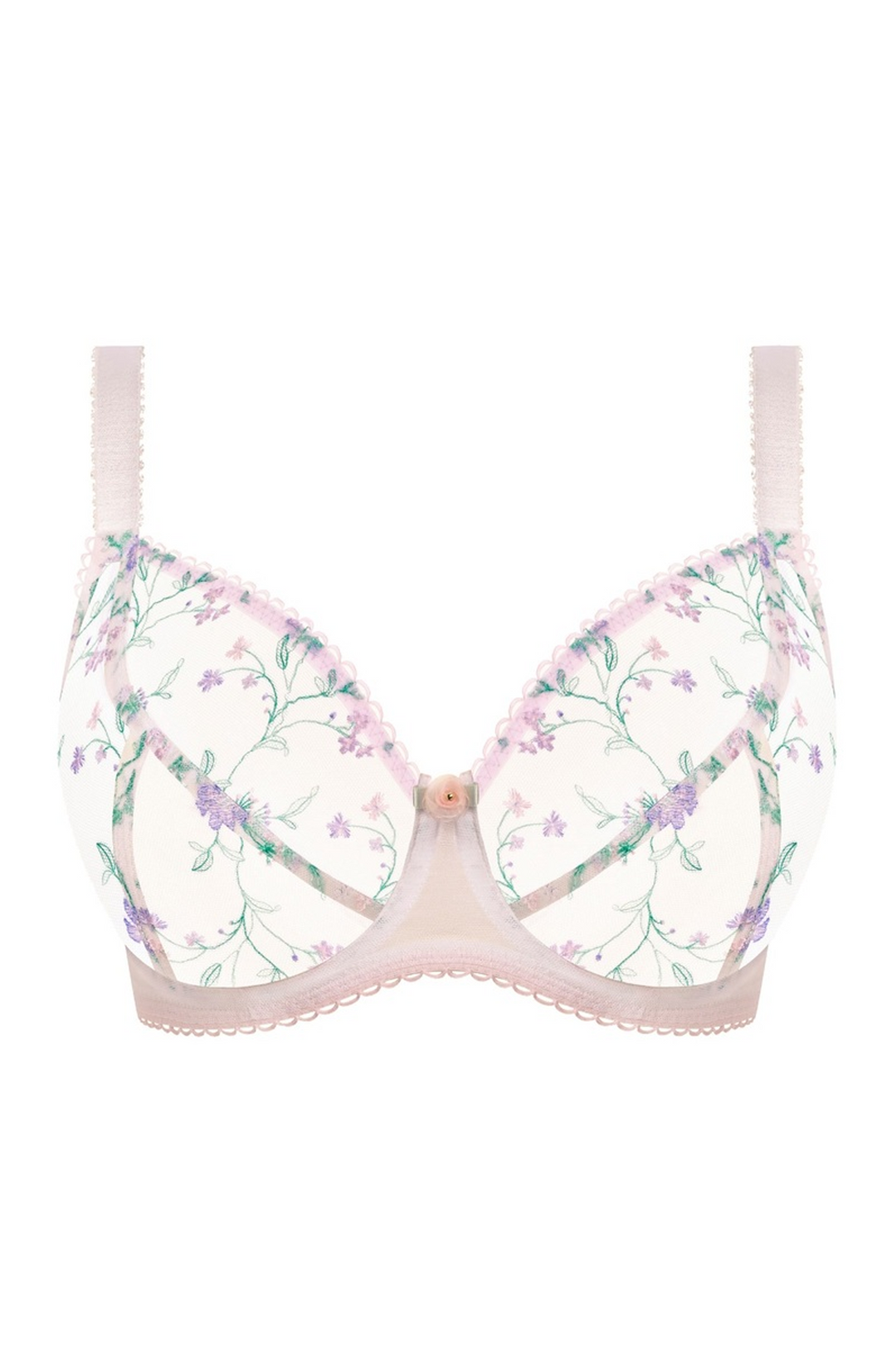 Love Crush Plunge-behå White Haze