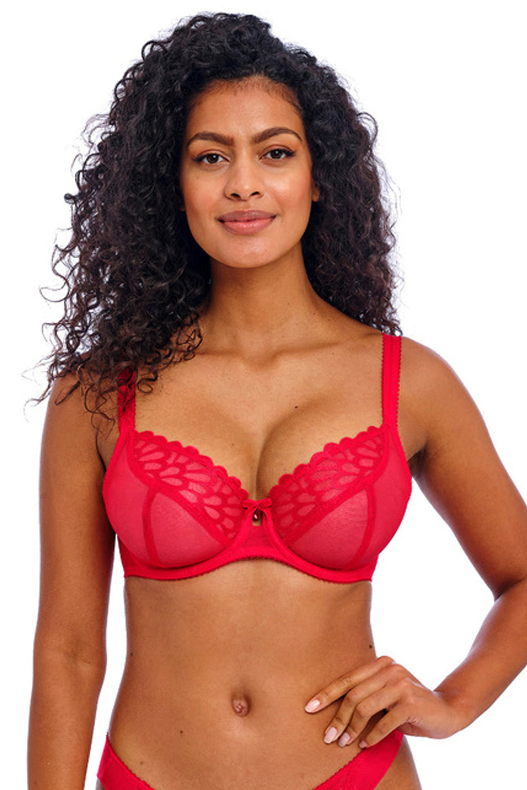 Loveland Plunge Bra Bombshell Chilli Red