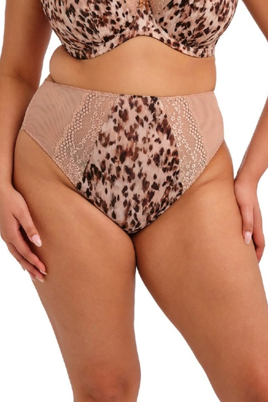 Lucie High Leg Brief Wildcat