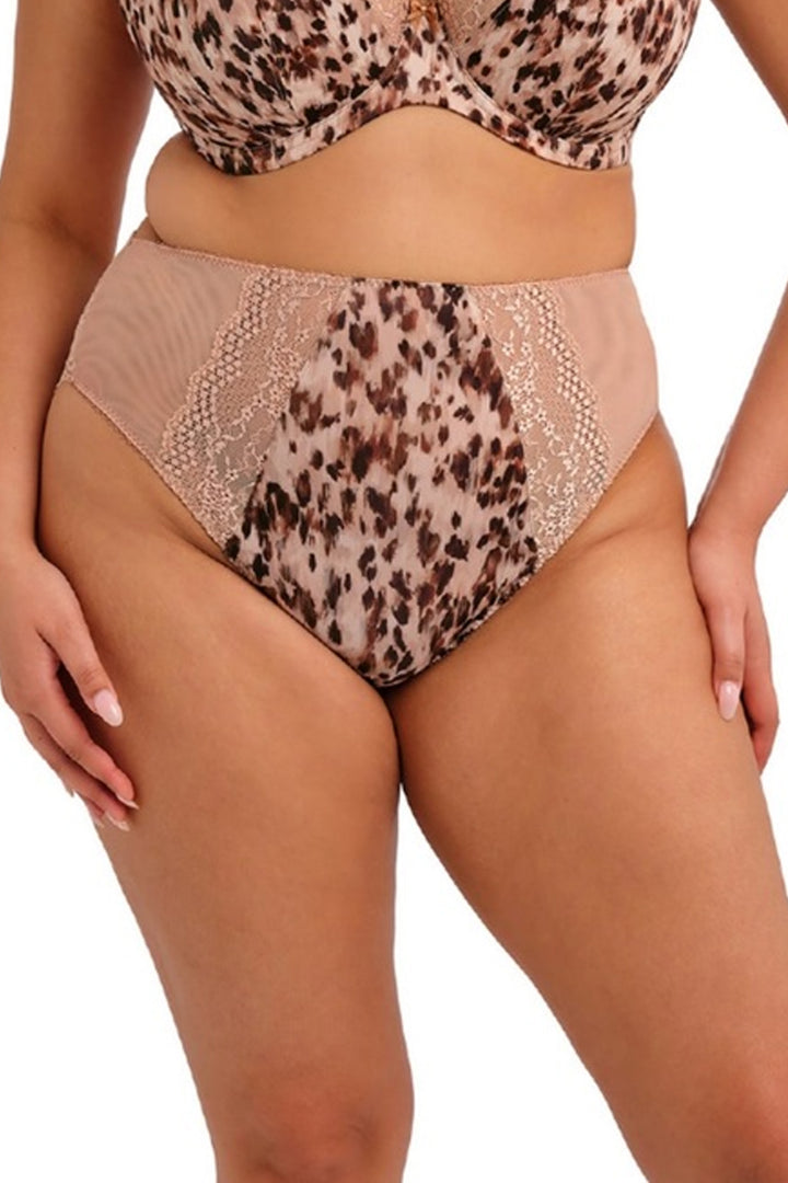 Lucie High Leg Brief Wildcat