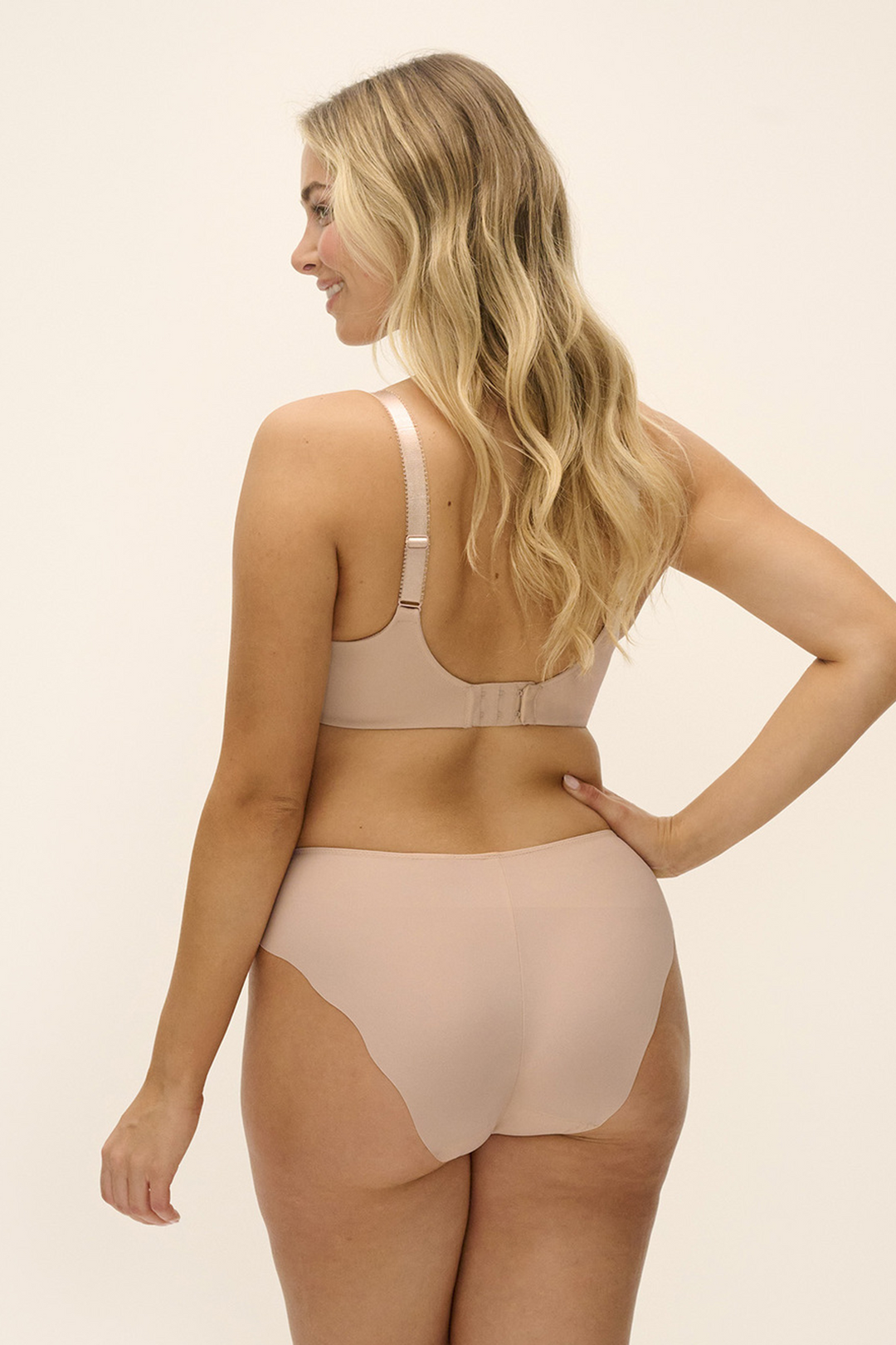Magdalena Side Support Bra Natural Beige