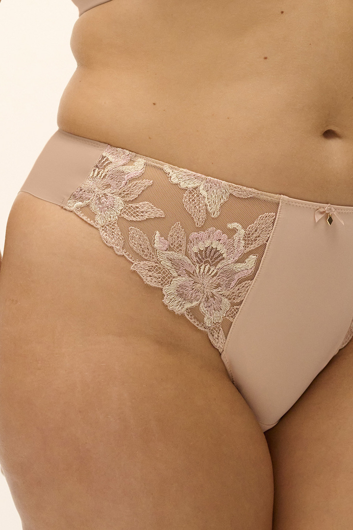 Magdalena Thong Natural Beige