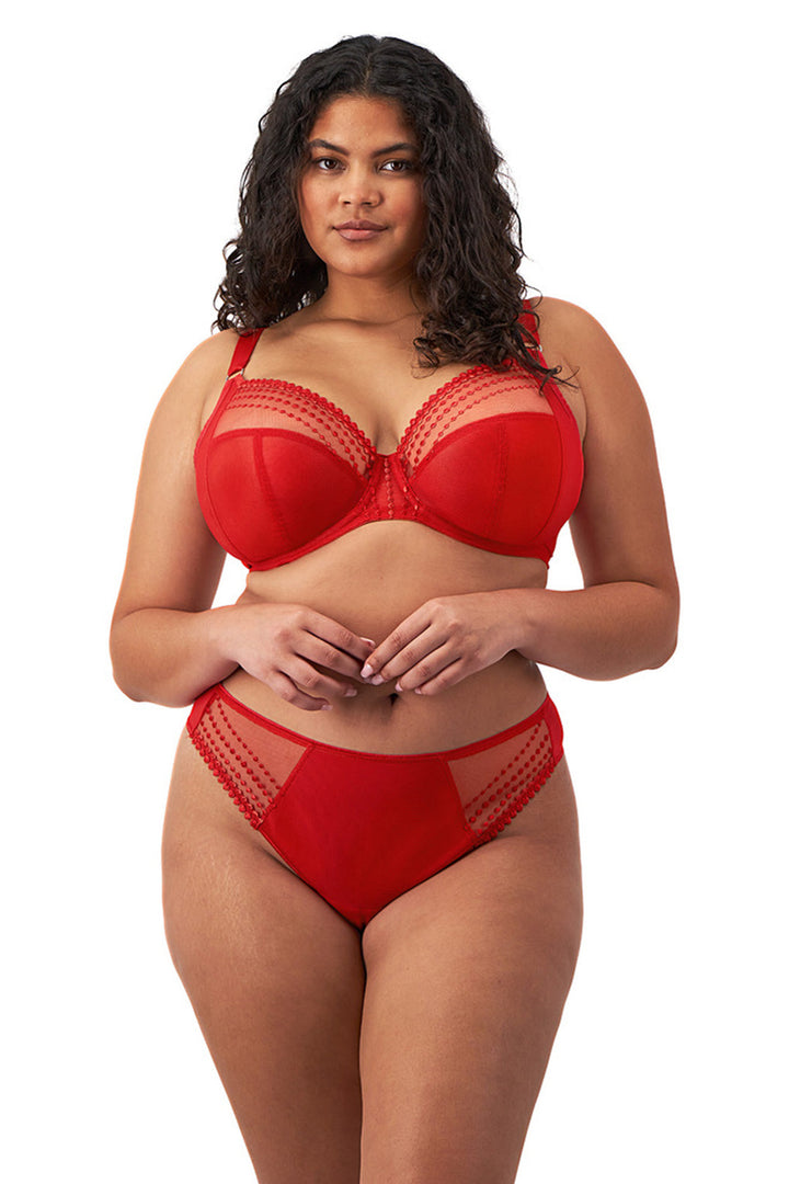 Matilda Plunge Bh Haute Red