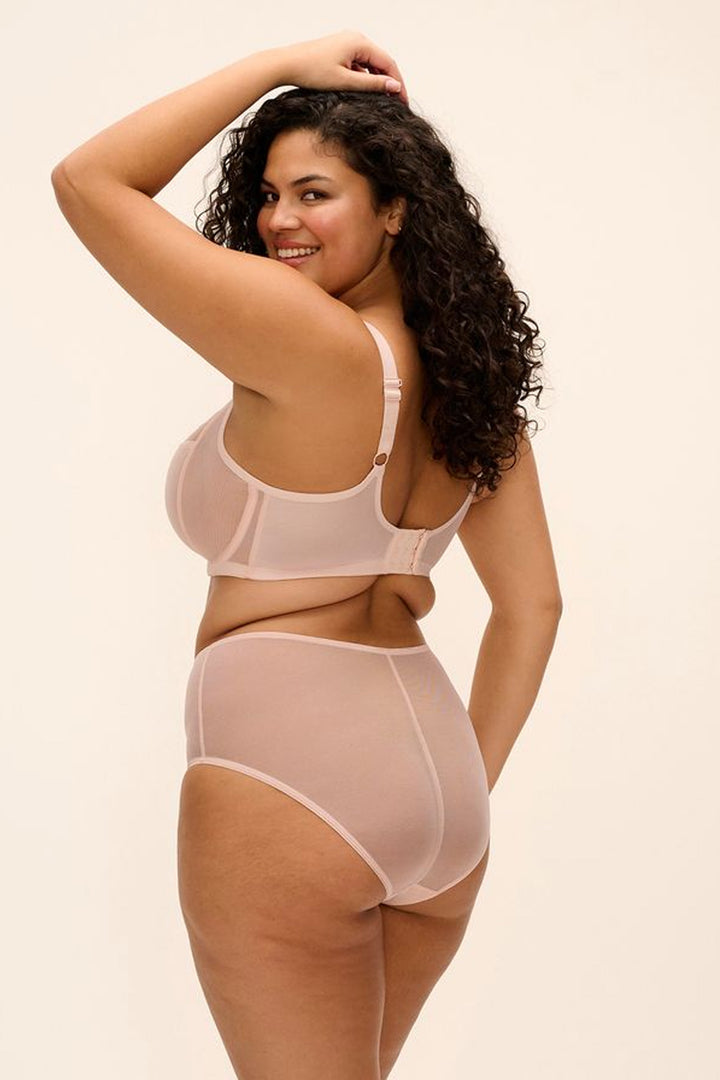 Matilda High Waisted Brief Pearl Blush