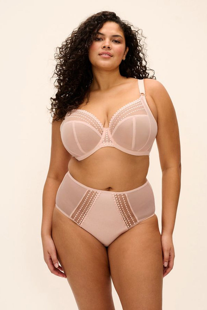 Matilda High Waisted Brief Pearl Blush