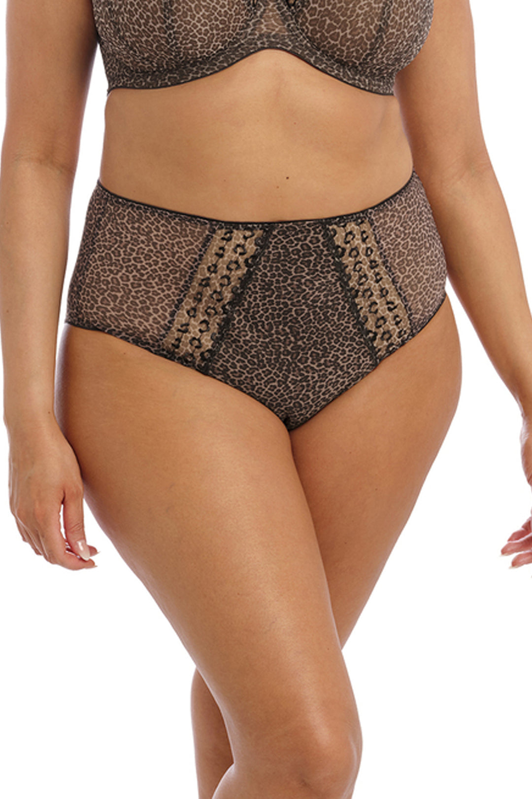 Matilda High Waisted Brief Leopard