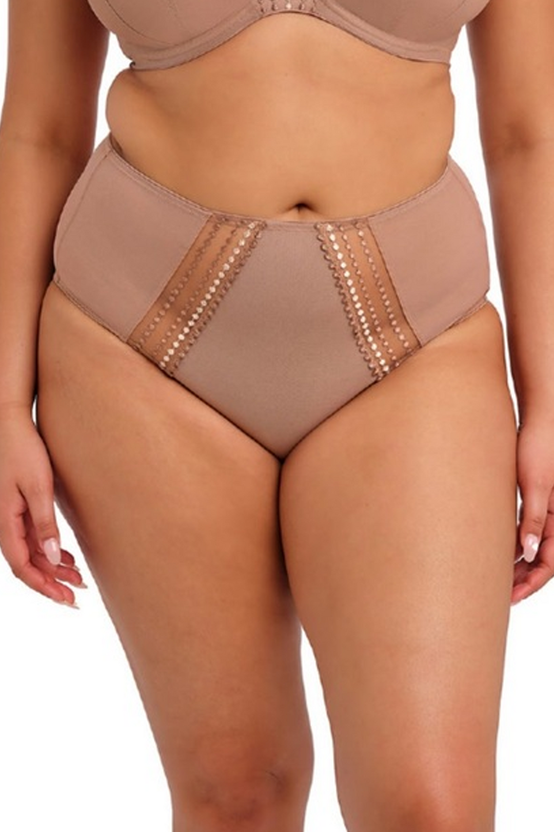 Matilda High Waisted Brief Praline