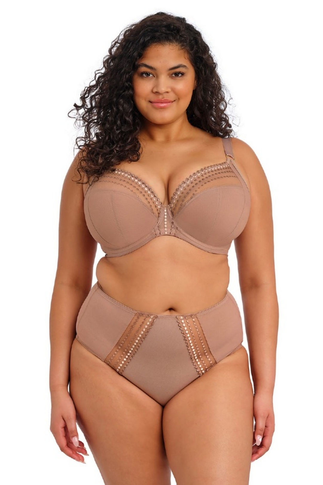 Matilda High Waisted Brief Praline