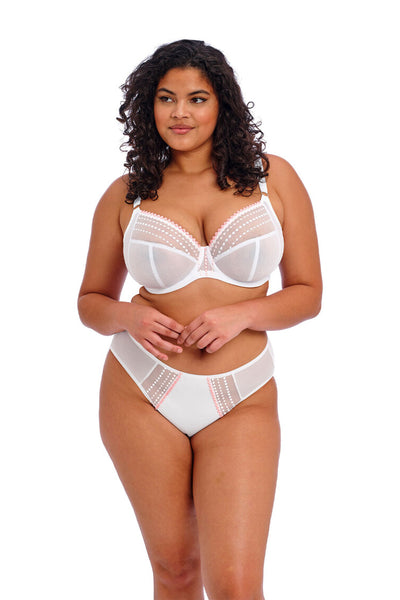 Matilda Plunge Bra White