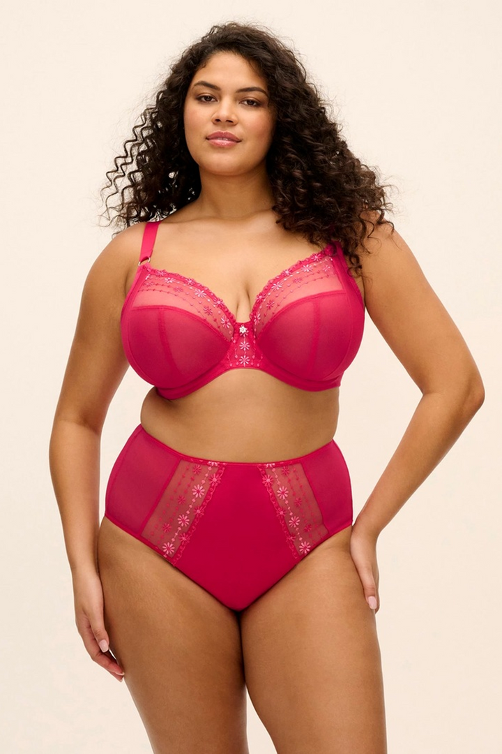 Matilda High Waisted Brief Hot Pink