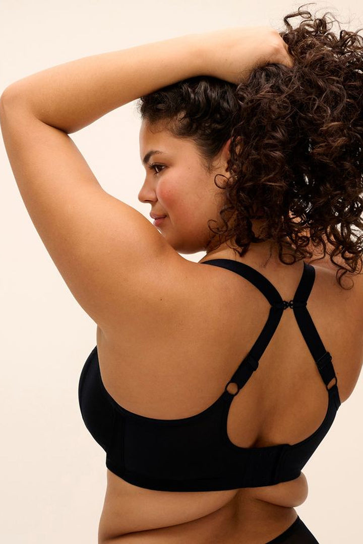 Matilda Plunge Bra Black