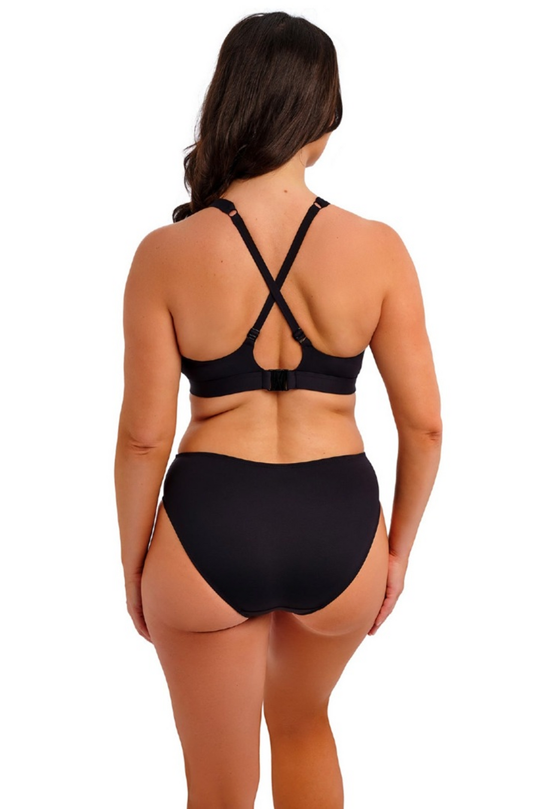 Merissa Triangle Bikini Top Black