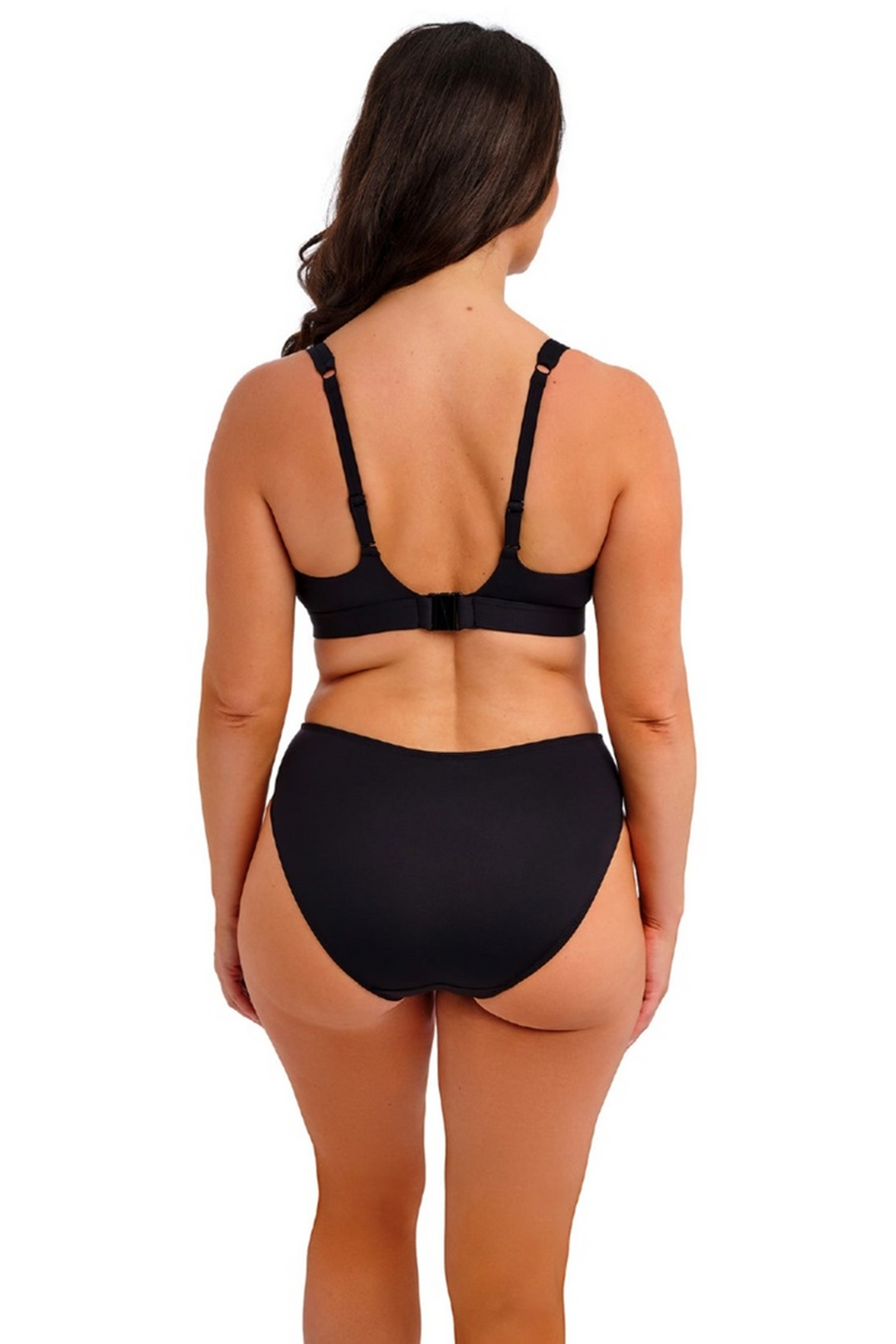 Merissa Mid Rise Bikini Brief Black