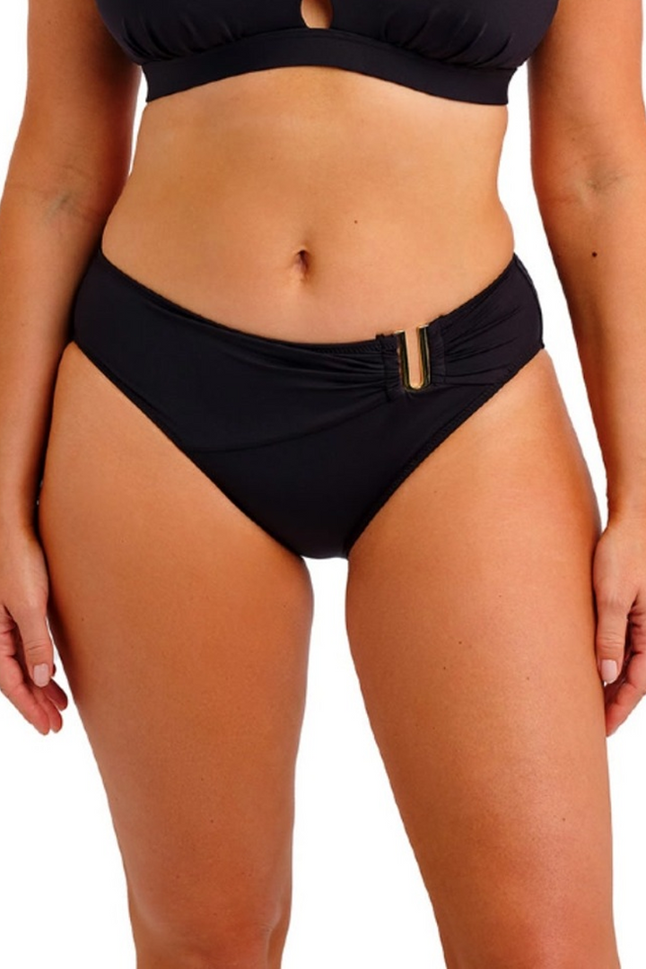 Merissa Mid Rise Bikini Brief Black