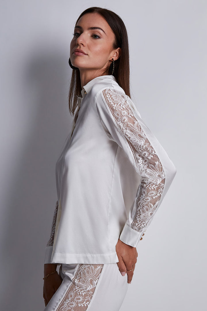 Midnight Whisper Blouse Opale