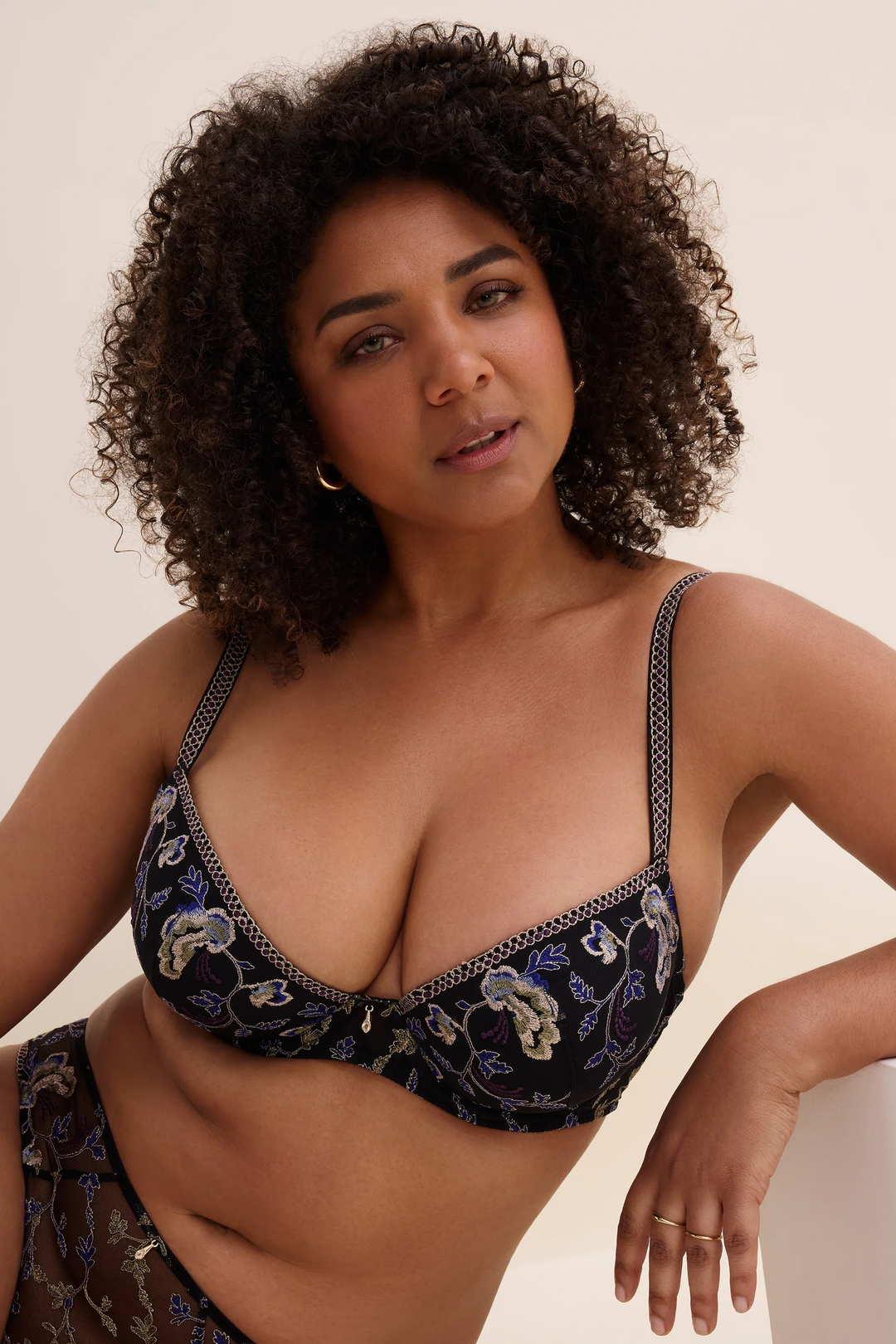 Midnight Opéra Moulded push-up bra Persian Blue