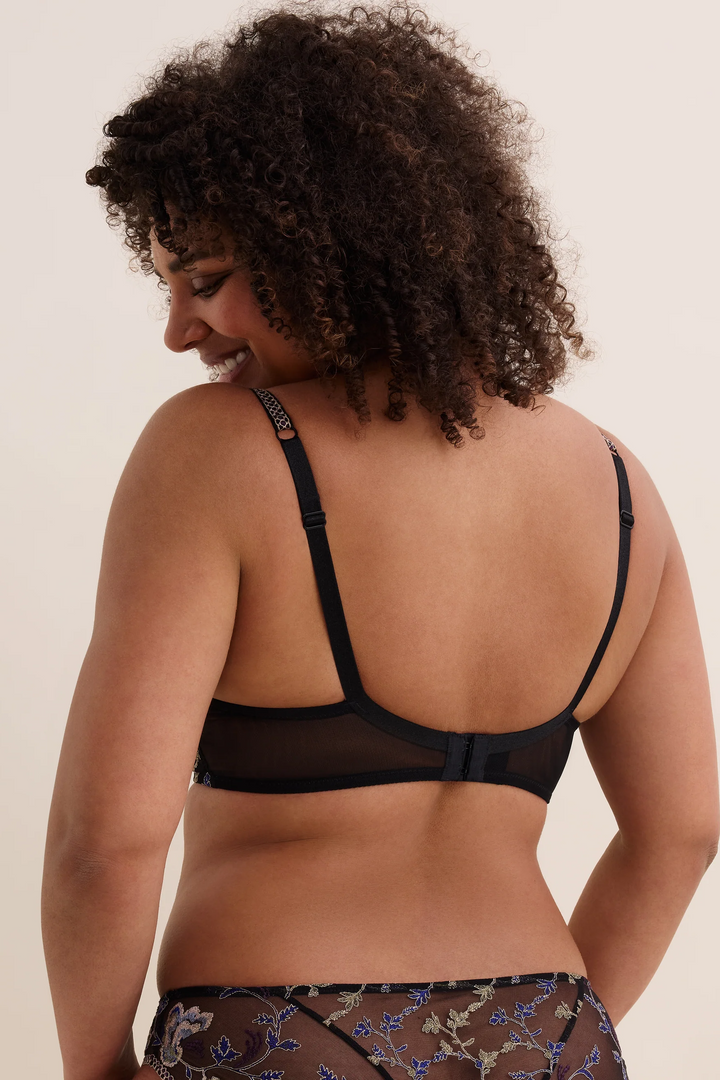 Midnight Opéra Moulded push-up bra Persian Blue