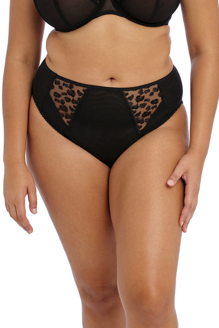 Namrah High Leg Brief Jet