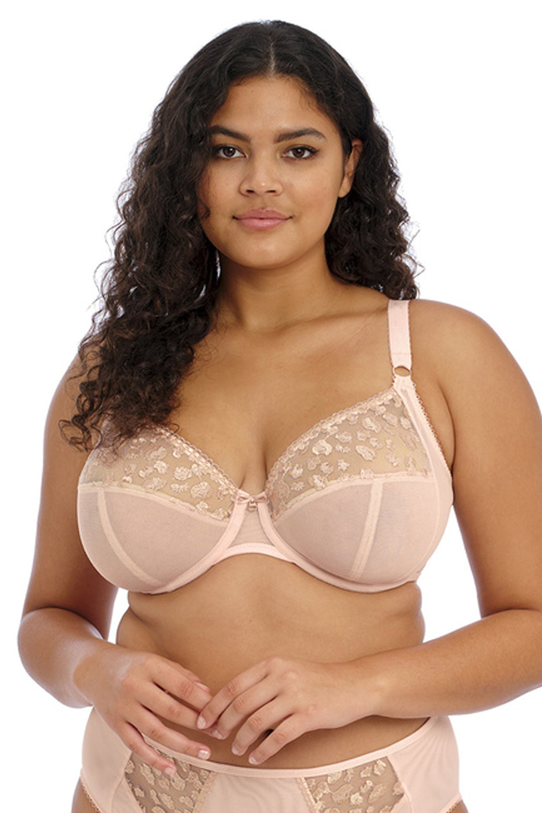 Namrah Plunge Bra Pale Blush