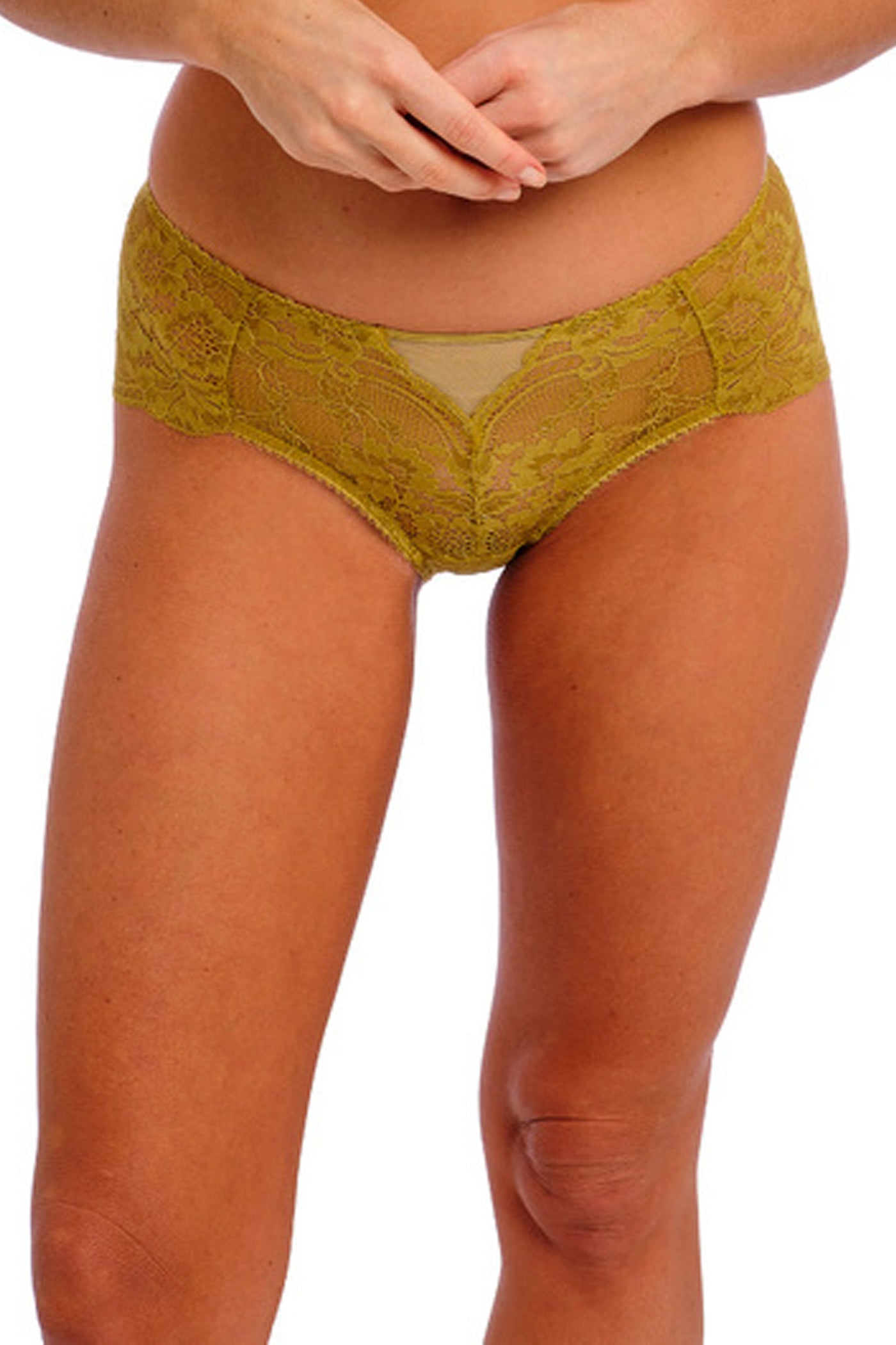 Natsuki Lace Brief Antique Gold