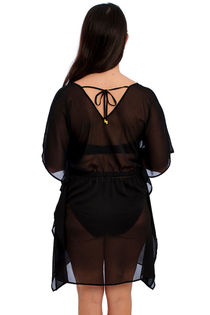 Nauru Kaftan Black