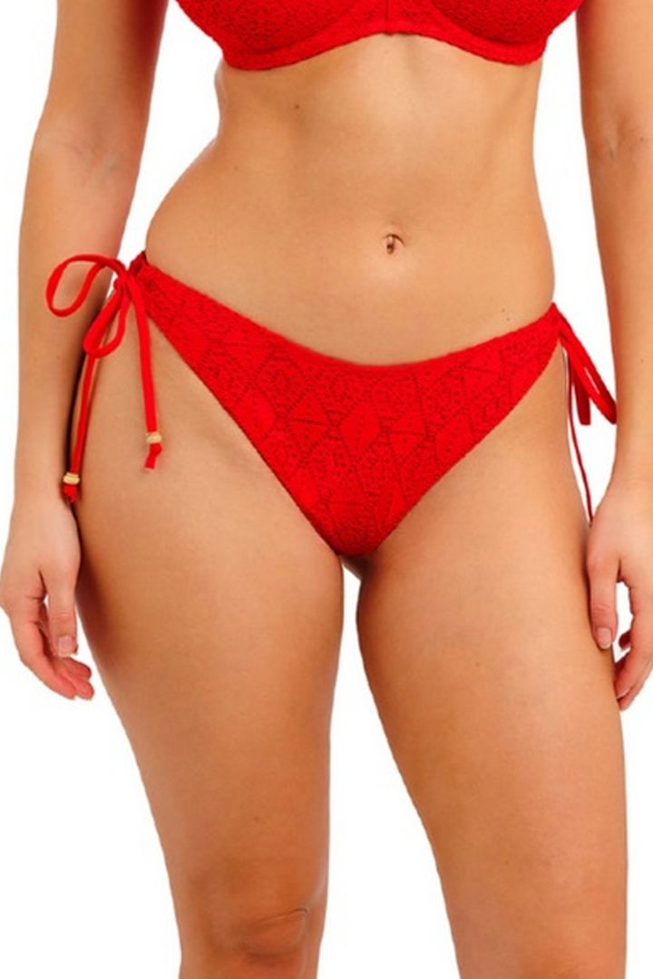 Nomad Nights High Leg Bikinitrosa Lava