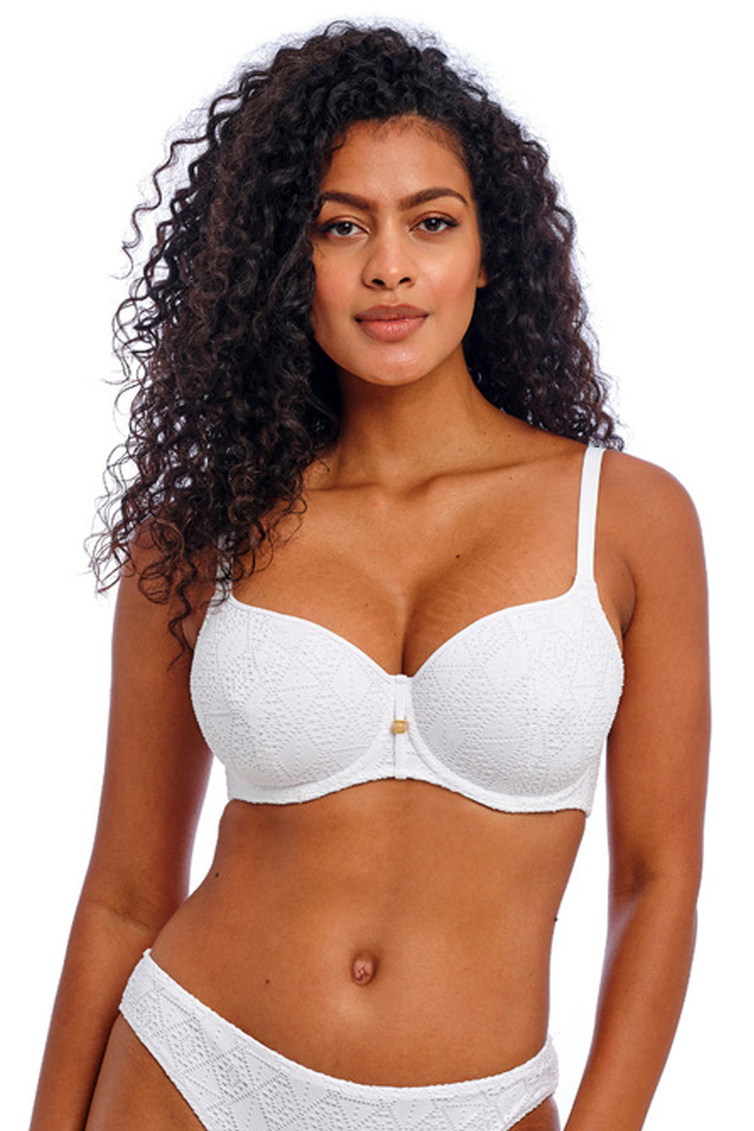 Nomad Nights Balconette Bikini Top White