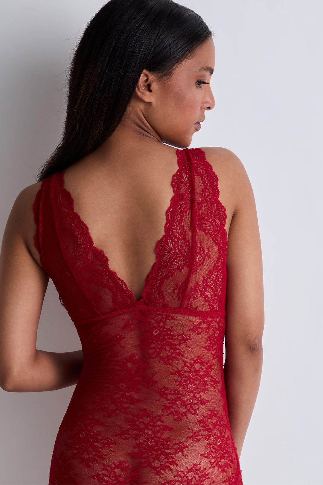 Danse Des Sens All Lace Body Irresistible Red