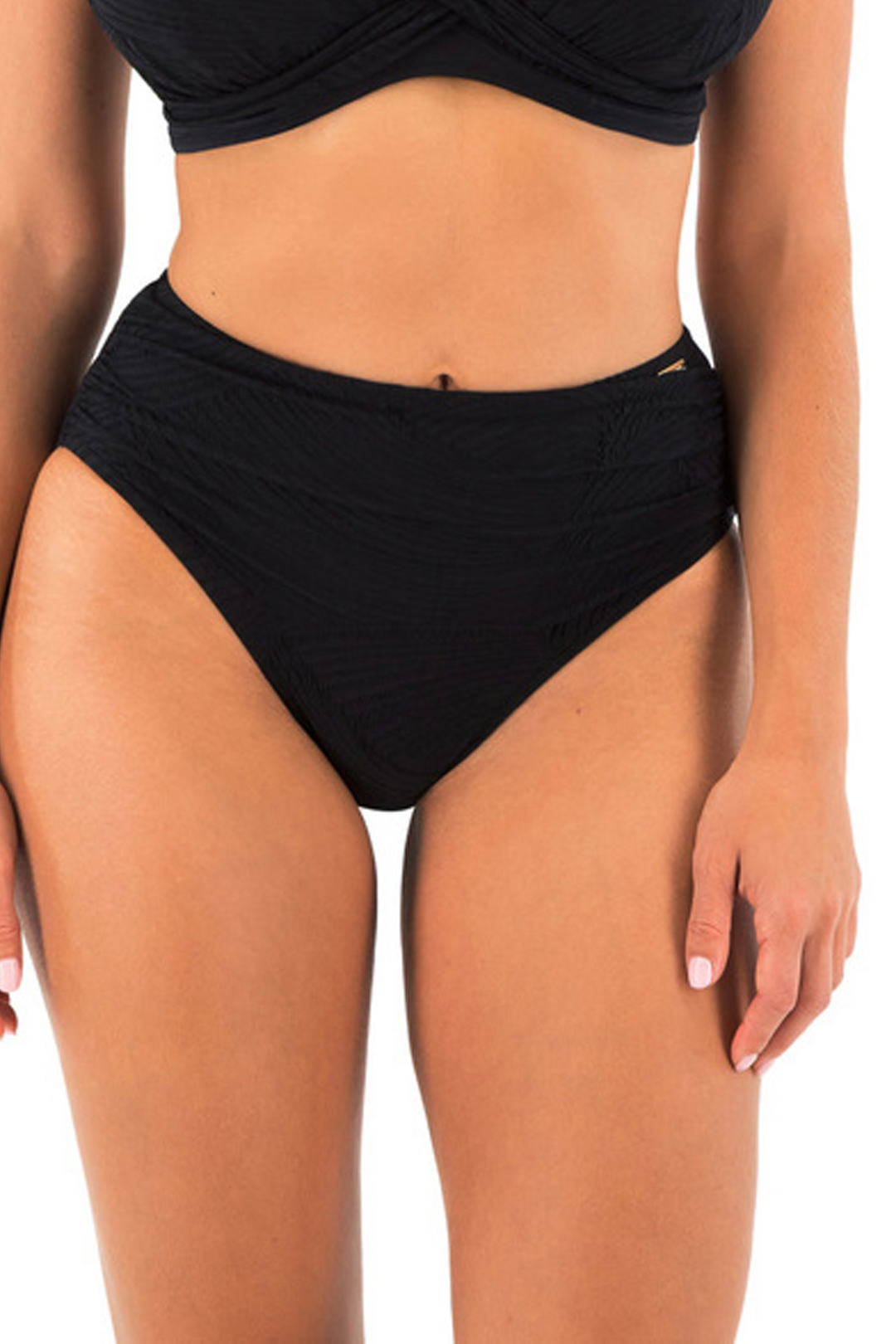 Ottawa Gathered High Brief Black