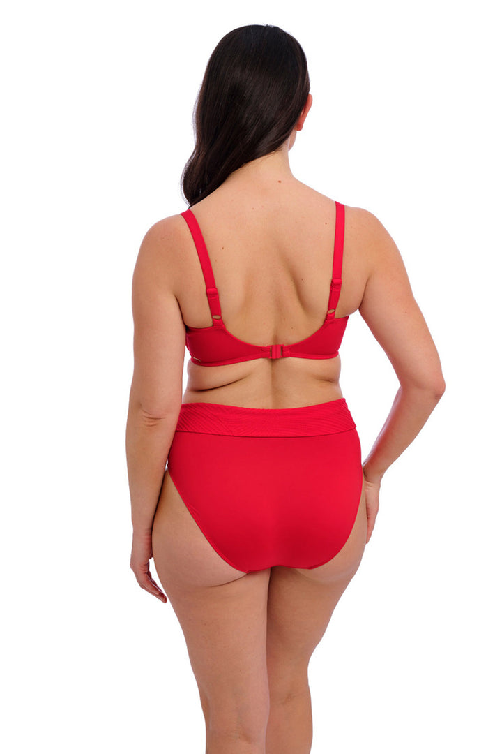 Ottawa High Waist Bikini Brief Radiant Red