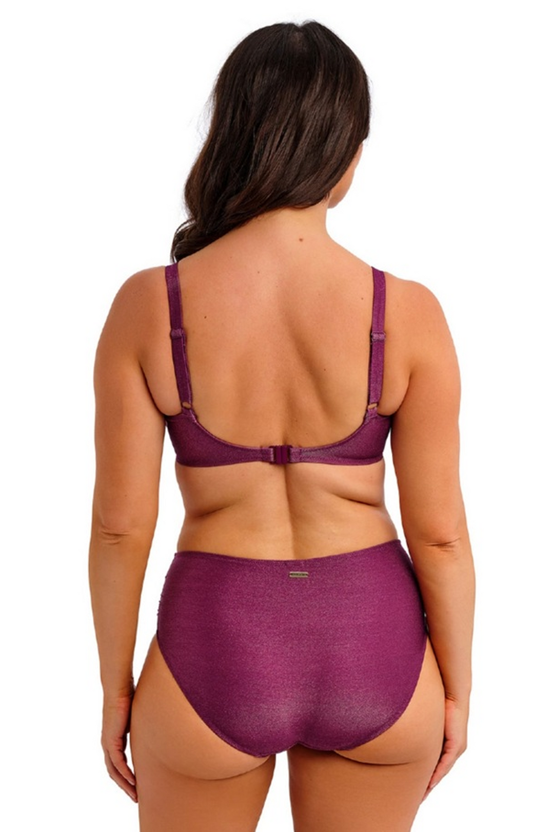 Paros Coast Hög bikinitrosa Berry Shimmer